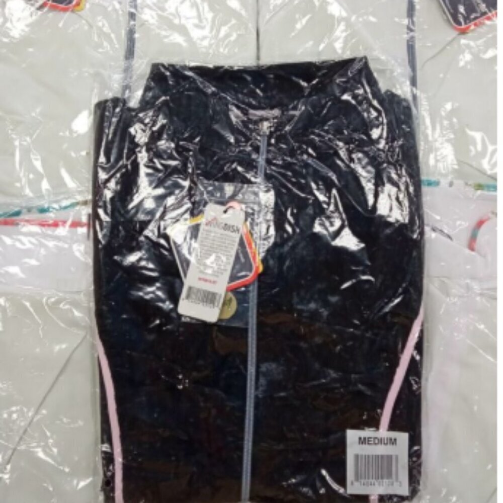 NWT Swing Dish Rosa Black & Pink Signature Jacket multiple sizes M L XL - Picture 2 of 2